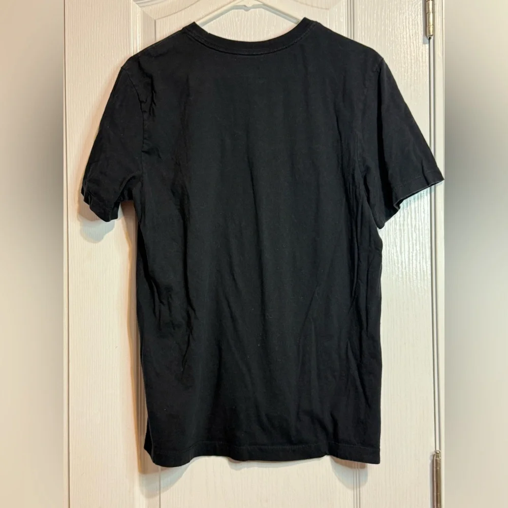 Nike Men's The Nike Tee - Size‎ M - Black with White NIKE Logo 👕🖤